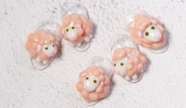 綿羊粉雕 ｜專業美甲｜沙龍應用｜台灣老師｜粉雕｜菲菲｜動物｜教學