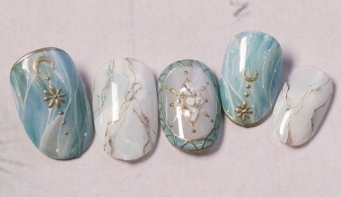 夢境 ｜專業美甲｜沙龍應用｜台灣老師｜沙龍彩繪設計｜Ting｜暈染｜金屬膠｜教學