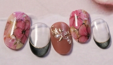 天竺葵 ｜專業美甲｜沙龍應用｜台灣老師｜花｜Ting｜教學