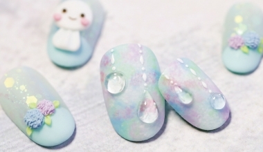 油畫水滴 ｜專業美甲｜沙龍應用｜台灣老師｜沙龍彩繪設計｜YUMI｜暈染｜教學