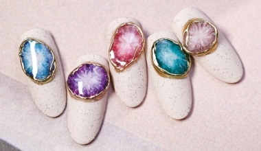 清透彩繪瑪瑙 ｜專業美甲｜沙龍應用｜NLT教學部｜石紋｜Alashi｜教學