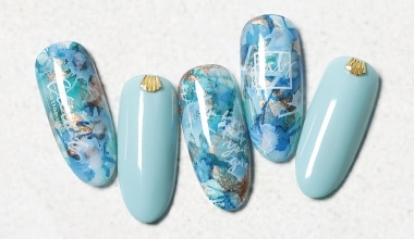 海洋金礦 ｜專業美甲｜沙龍應用｜NLT教學部｜噴槍｜Alashi｜暈染液｜噴灑｜潑墨｜教學