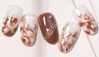 巧克力拿鐵 ｜專業美甲｜沙龍應用｜NLT教學部｜暈染｜JOJO｜教學