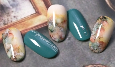 纏 ｜專業美甲｜沙龍應用｜NLT教學部｜暈染液｜暈染｜雲霧｜教學