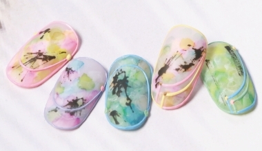 奔放青春 ｜專業美甲｜沙龍應用｜台灣老師｜沙龍彩繪設計｜JOJO｜貼紙｜奶油膠｜塗鴉｜教學