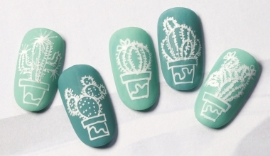 可愛小刺刺 ｜DIY美甲｜沙龍應用｜NLT教學部｜基礎彩繪｜JOJO｜仙人掌｜植物｜教學