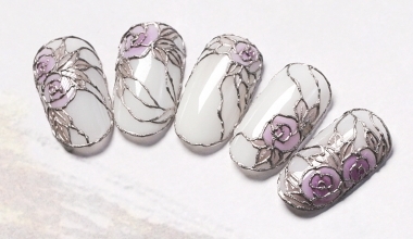 秘密花園 ｜專業美甲｜沙龍應用｜NLT教學部｜花｜JOJO｜奶油膠｜玫瑰｜教學