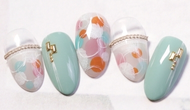 蒂芬妮旋律 ｜專業美甲｜沙龍應用｜台灣老師｜幾何｜Huihui｜奶油膠｜教學