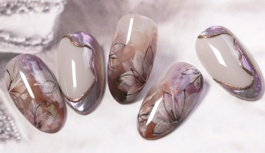 花語燎原 ｜專業美甲｜沙龍應用｜台灣老師｜花｜Huihui｜箔紙｜教學