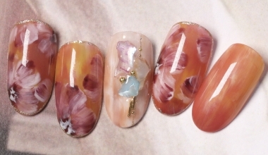 暖陽花海 ｜專業美甲｜沙龍應用｜台灣老師｜花｜Nicole｜教學