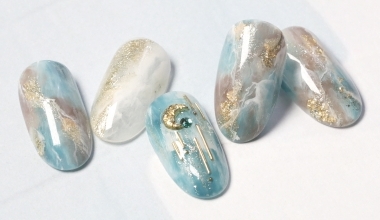 土耳其寶藏 ｜專業美甲｜沙龍應用｜台灣老師｜暈染｜Nicole｜金箔｜亮片｜教學