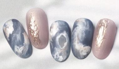 雲霧石紋 ｜專業美甲｜沙龍應用｜台灣老師｜石紋｜Nicole｜暈染｜教學