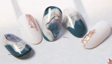 水漬彩石 ｜專業美甲｜沙龍應用｜台灣老師｜暈染液｜Nicole｜教學