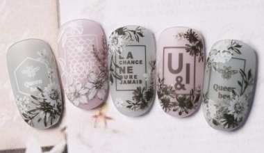 夜花園 ｜專業美甲｜沙龍應用｜NLT教學部｜貼紙｜JOJO｜花｜異素材｜教學