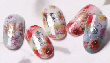 快樂美好 ｜專業美甲｜沙龍應用｜NLT教學部｜貼紙｜JOJO｜花｜異素材｜教學