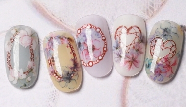 復古花苑 ｜專業美甲｜沙龍應用｜NLT教學部｜貼紙｜JOJO｜花｜異素材｜教學