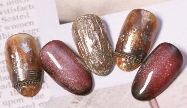 金屬派對 ｜專業美甲｜沙龍應用｜台灣老師｜異素材｜Nicole｜鏡面粉｜箔紙｜教學