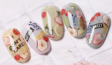 菓菓甜蜜蜜 ｜專業美甲｜沙龍應用｜NLT教學部｜貼紙｜JOJO｜水果｜異素材｜教學