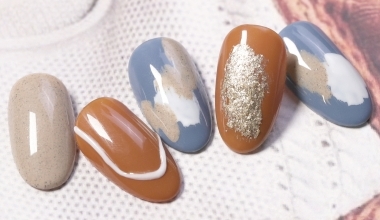 日系塗鴉感 ｜DIY美甲｜彩繪｜台灣老師｜異素材｜Nicole｜奶油膠｜微立體｜教學