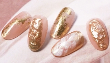 斑駁金屬 ｜DIY美甲｜DIY美甲｜台灣老師｜異素材｜Nicole｜鏡面粉｜教學