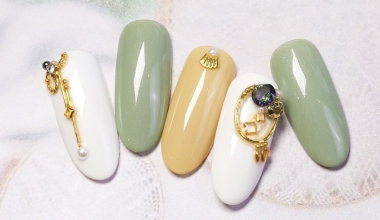 PRESTO鑲鑽凝膠應用-平面飾品 ｜專業美甲｜沙龍應用｜沙龍彩繪設計｜鑽飾｜Alashi｜水鑽｜電鍍珠｜教學