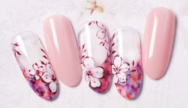 迷幻花園 ｜專業美甲｜沙龍應用｜NLT教學部｜花｜Alashi｜暈染液｜法式｜教學