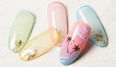 螢光夏威夷 ｜專業美甲｜沙龍應用｜NLT教學部｜貼紙｜Alashi｜夏｜度假｜教學