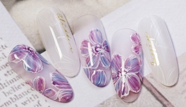 油彩括印花 ｜專業美甲｜沙龍應用｜NLT教學部｜花｜Alashi｜教學