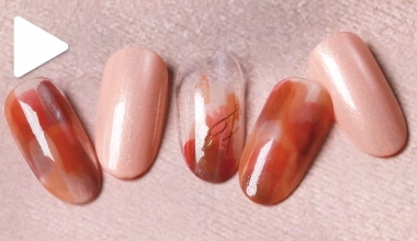 午後紅茶琥珀(珀色紅茶) ｜DIY美甲｜DIY美甲｜NLT教學部｜指甲油｜Alashi｜教學