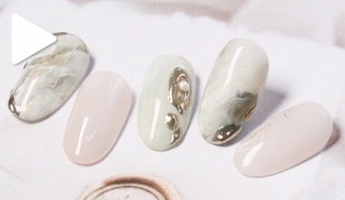 清晨小溪 ｜專業美甲｜沙龍應用｜NLT教學部｜幾何｜Alashi｜對稱｜圖騰｜金屬膠｜教學影片