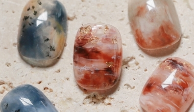 油彩池塘 ｜專業美甲｜沙龍應用｜台灣老師｜暈染｜Nicole｜油畫感｜金箔｜教學