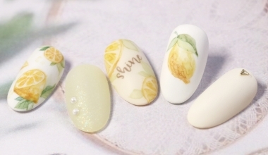 Lemon Tree ｜專業美甲｜沙龍應用｜NLT教學部｜水彩｜Alashi｜水果｜檸檬｜夏｜教學