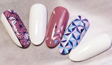 和風麻葉紋 ｜專業美甲｜沙龍應用｜NLT教學部｜幾何｜Alashi｜對稱｜和風｜教學