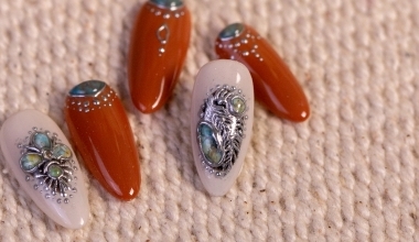 月光綴飾 ｜專業美甲｜沙龍應用｜台灣老師｜石紋｜Kelly｜寶石｜微立體｜金屬膠｜教學影片