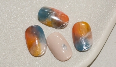 #晚霞 ｜專業美甲｜沙龍應用｜台灣老師｜暈染｜Toby｜教學影片