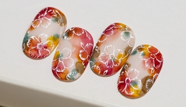 #花花洋裝 ｜專業美甲｜沙龍應用｜台灣老師｜Toby｜教學影片