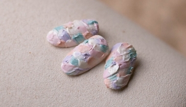 #吐司上的奶油畫 ｜專業美甲｜沙龍應用｜NLT教學部｜沙龍快速款｜亨亨｜凹凸｜微立體｜油畫膠｜教學影片